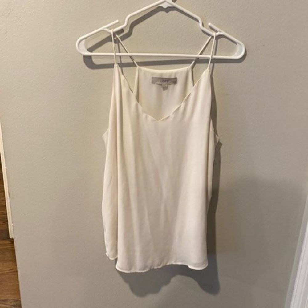 LOFT Scalloped Tank  